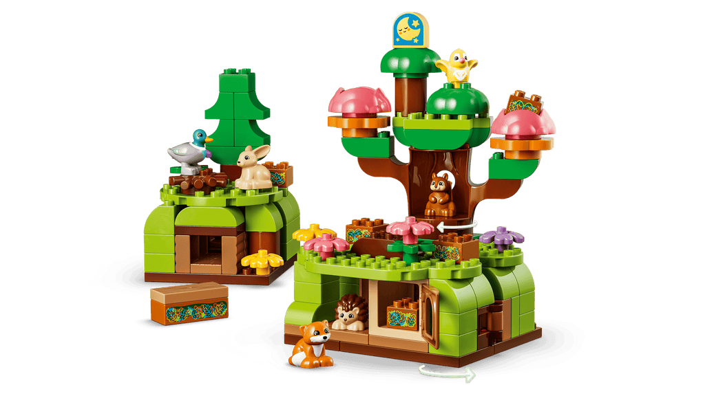 LEGO DUPLO Discovery Forest with Wild Animals detail view