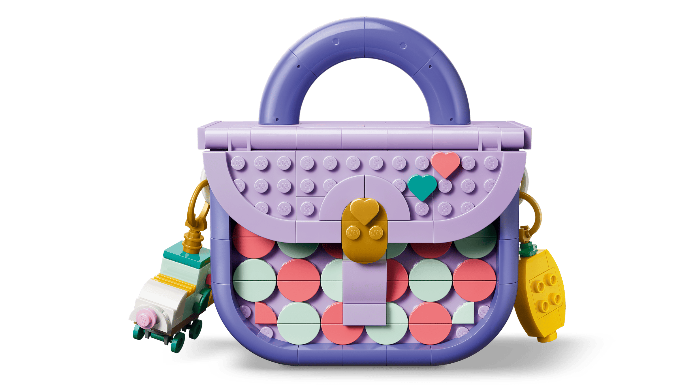 LEGO Creator 3-in-1 Art Fashion Bag with Storage 31391 detail view