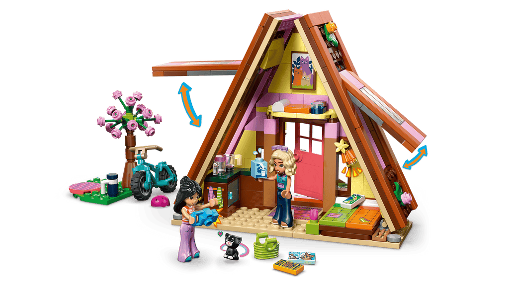 LEGO Friends Nature Glamping Cabin 42682 detail view