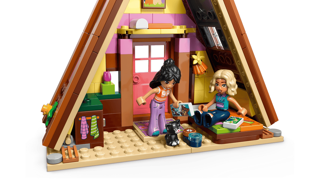 LEGO Friends Nature Glamping Cabin 42682 detail view