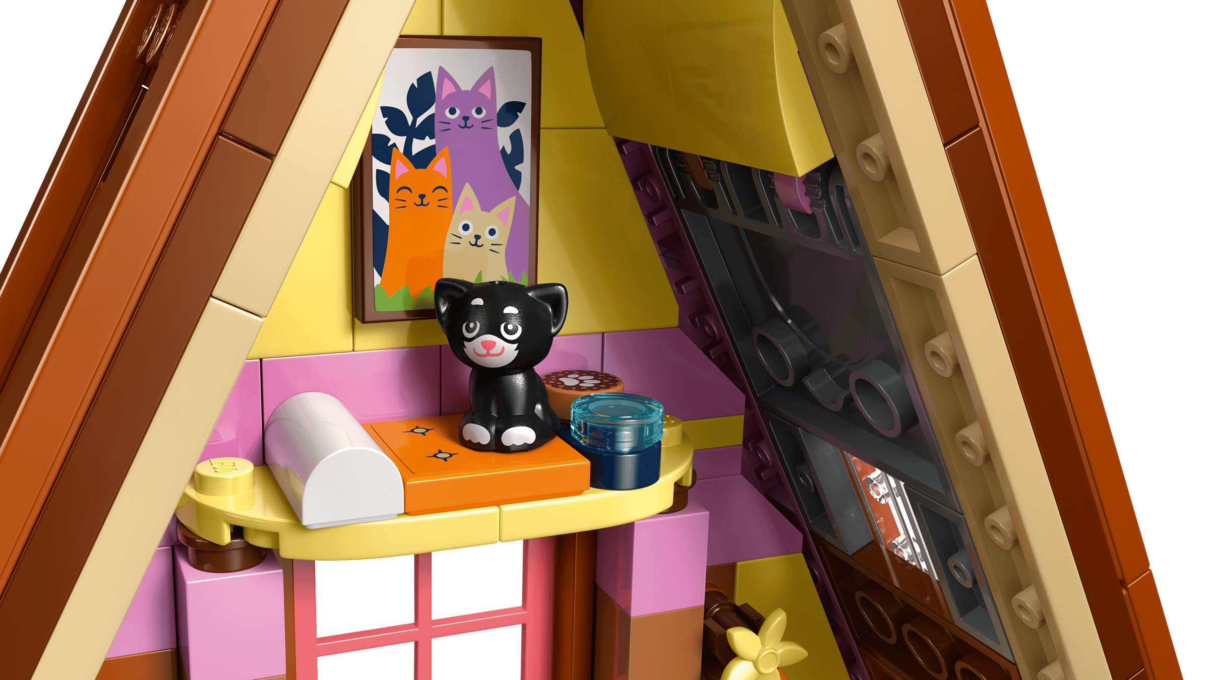 LEGO Friends Nature Glamping Cabin 42682 detail view