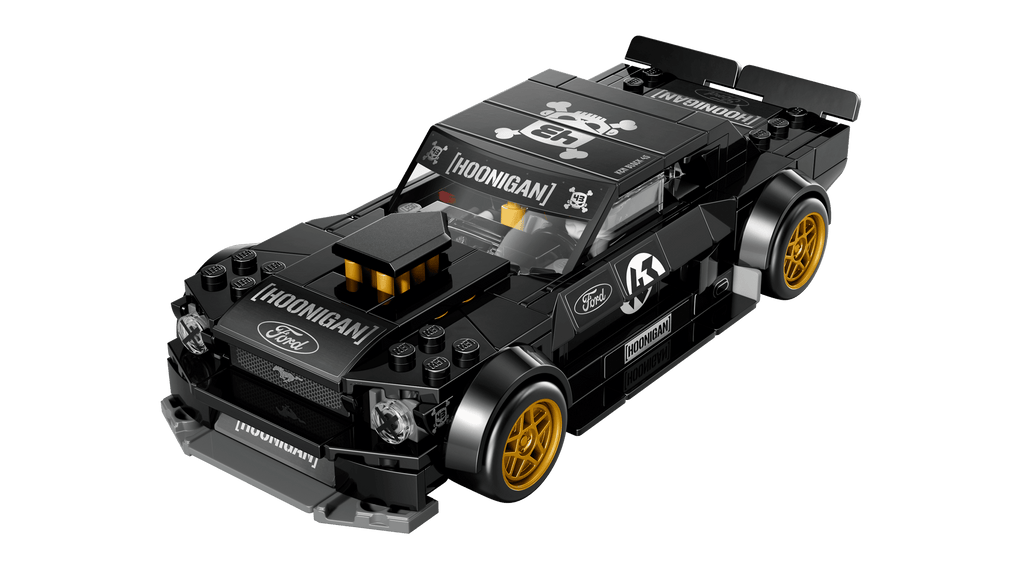 LEGO Speed Champions Ken Block's '65 Ford Mustang Hoonicorn V1 77262 detail view