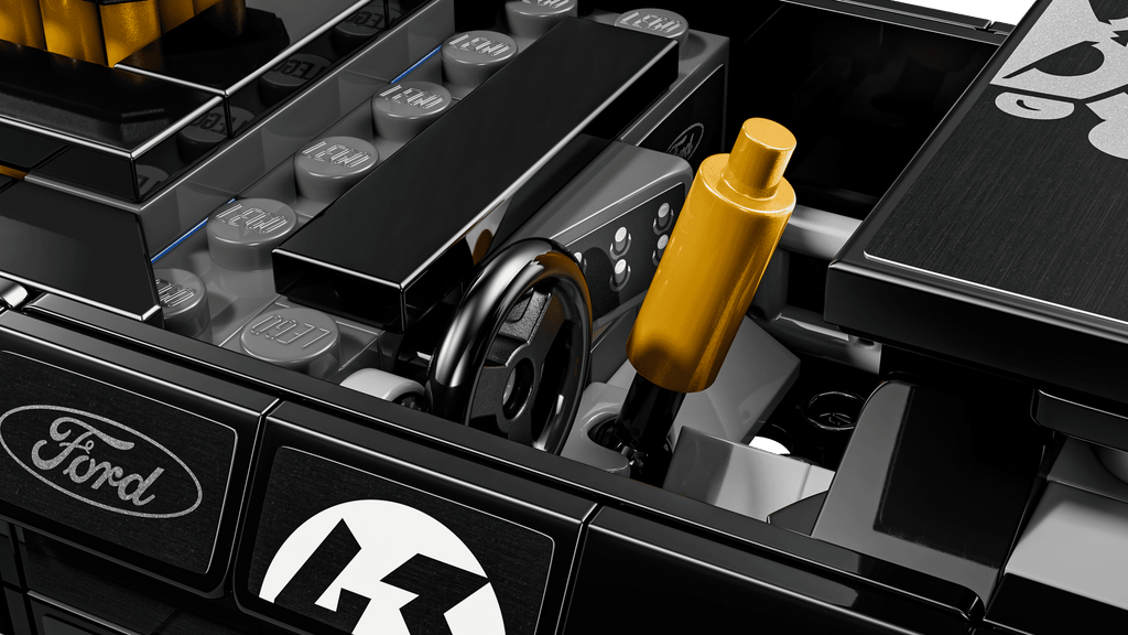 LEGO Speed Champions Ken Block's '65 Ford Mustang Hoonicorn V1 77262 detail view