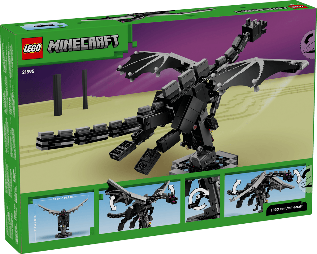 LEGO Minecraft The Ender Dragon 21595 box