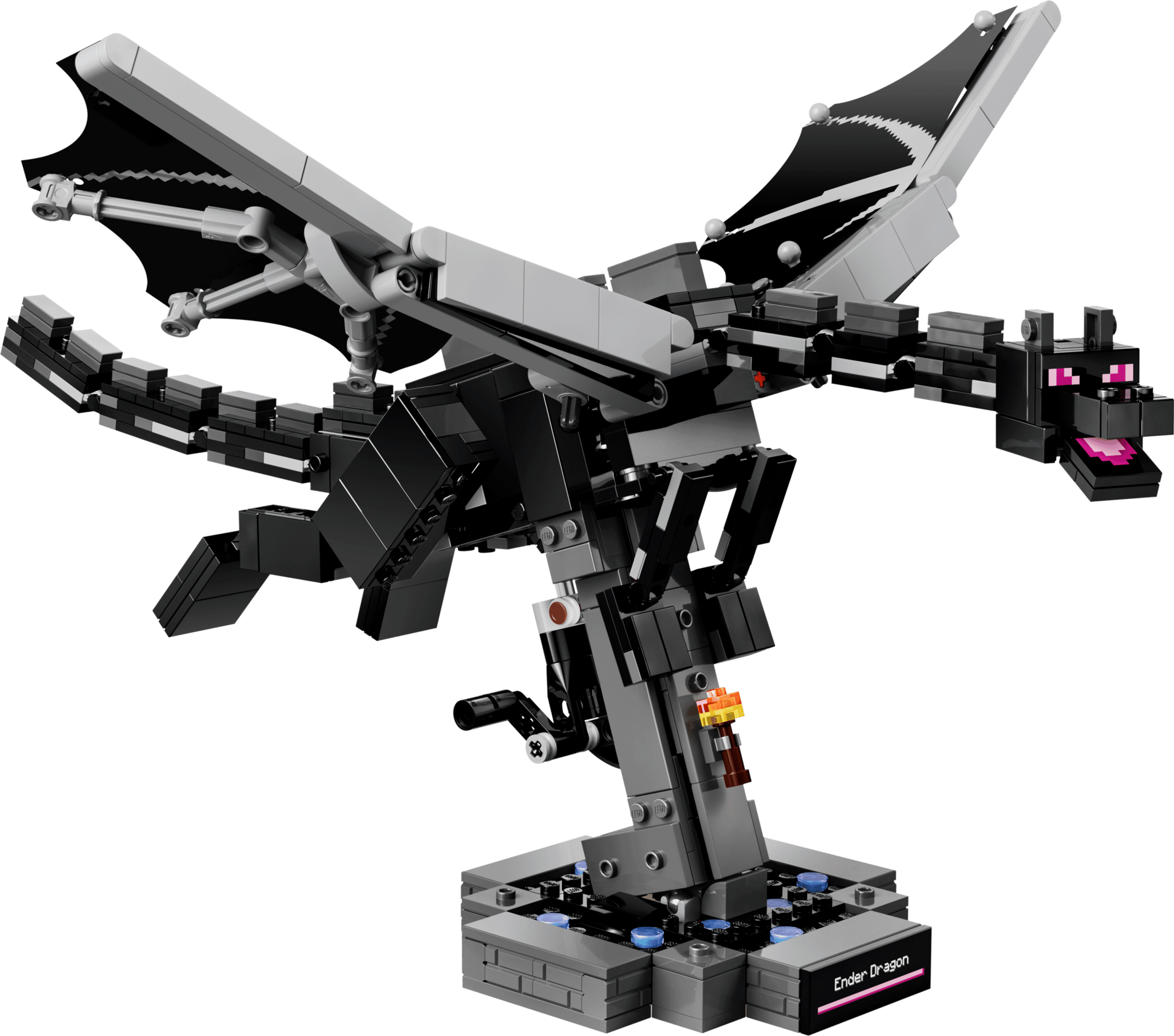 LEGO Minecraft The Ender Dragon 21595 built model
