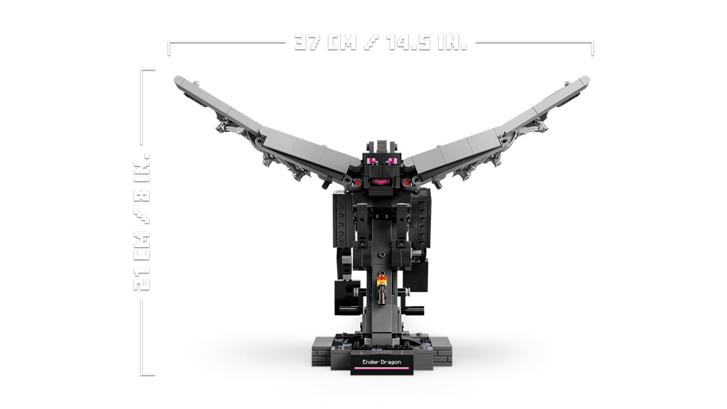 LEGO Minecraft The Ender Dragon 21595 detail view