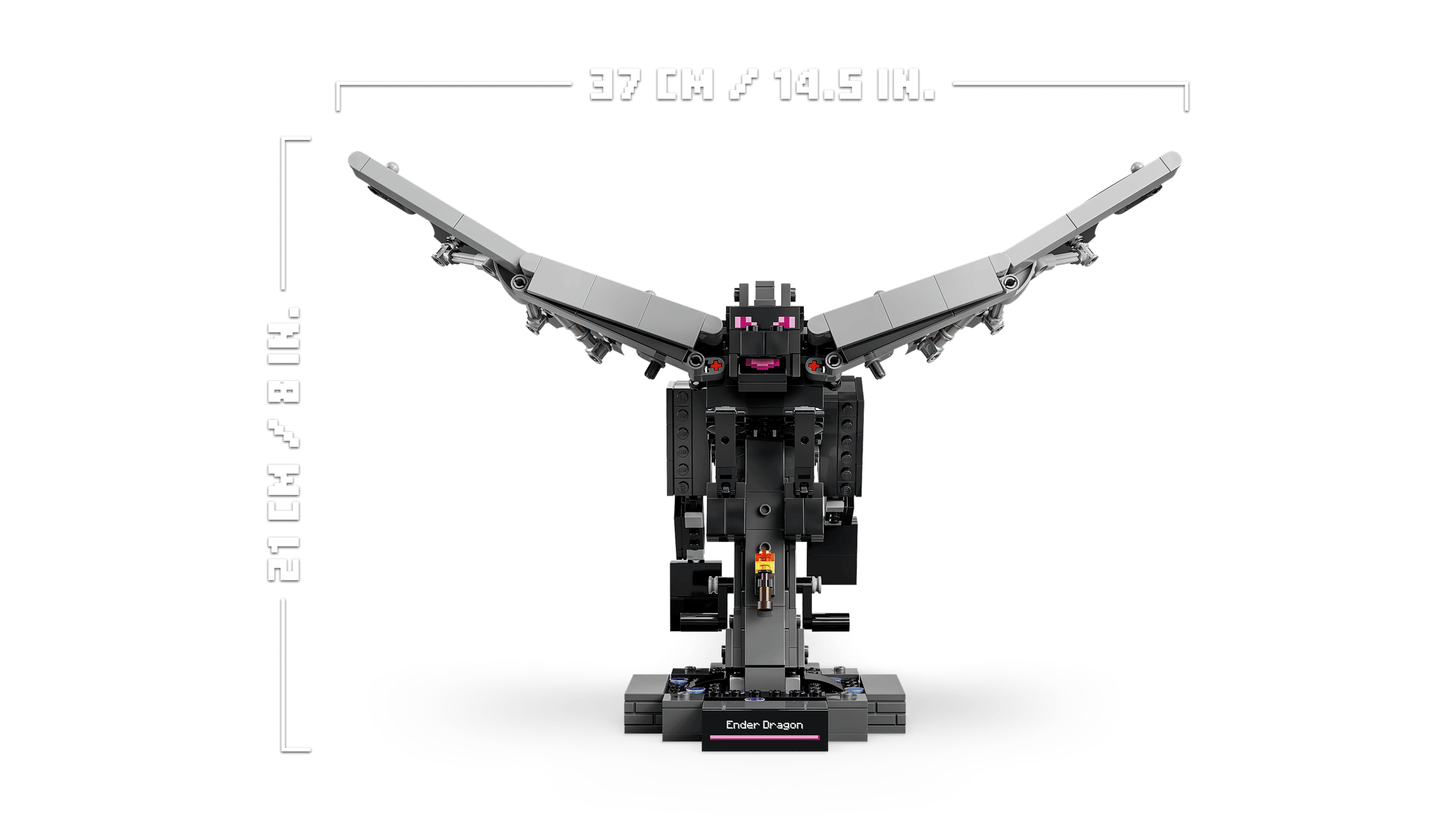 LEGO Minecraft The Ender Dragon 21595 detail view