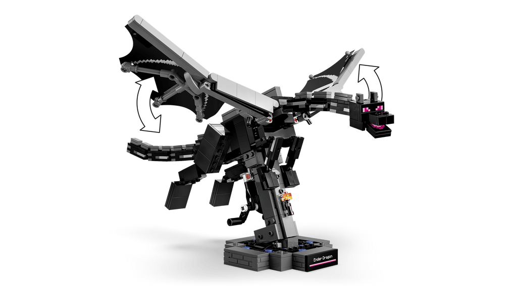 LEGO Minecraft The Ender Dragon 21595 detail view