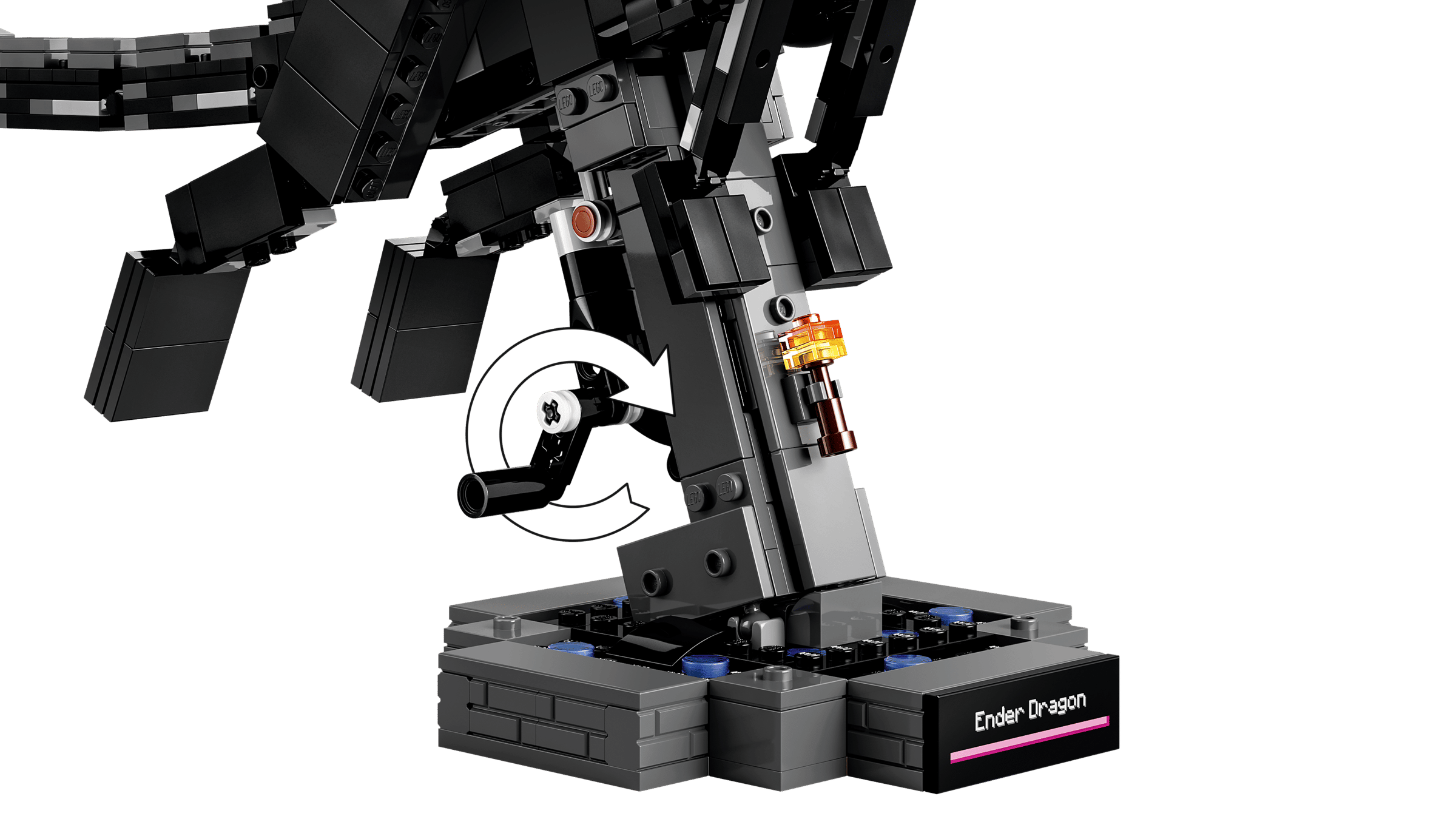 LEGO Minecraft The Ender Dragon 21595 detail view