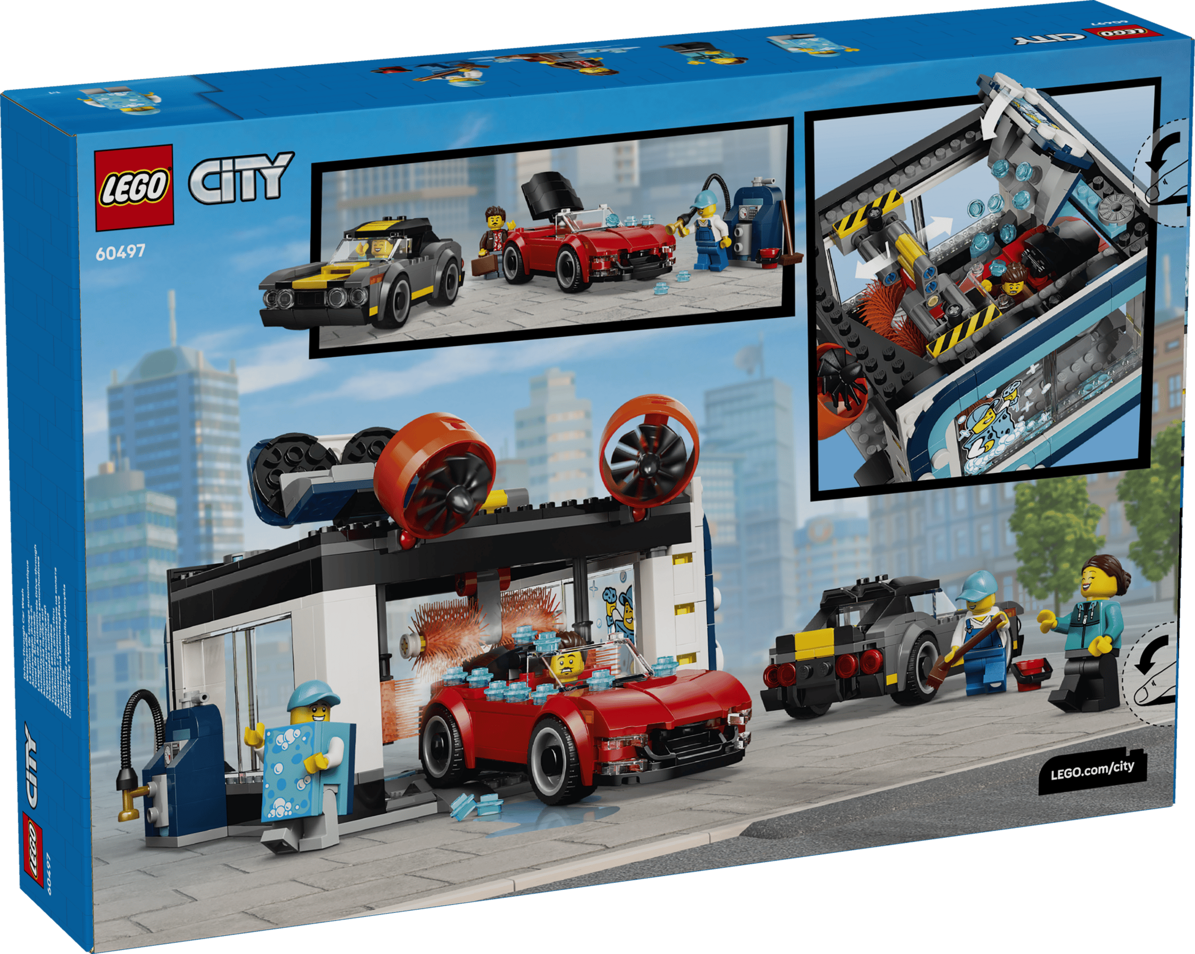 LEGO City Drive-Through Car Wash 60497 box