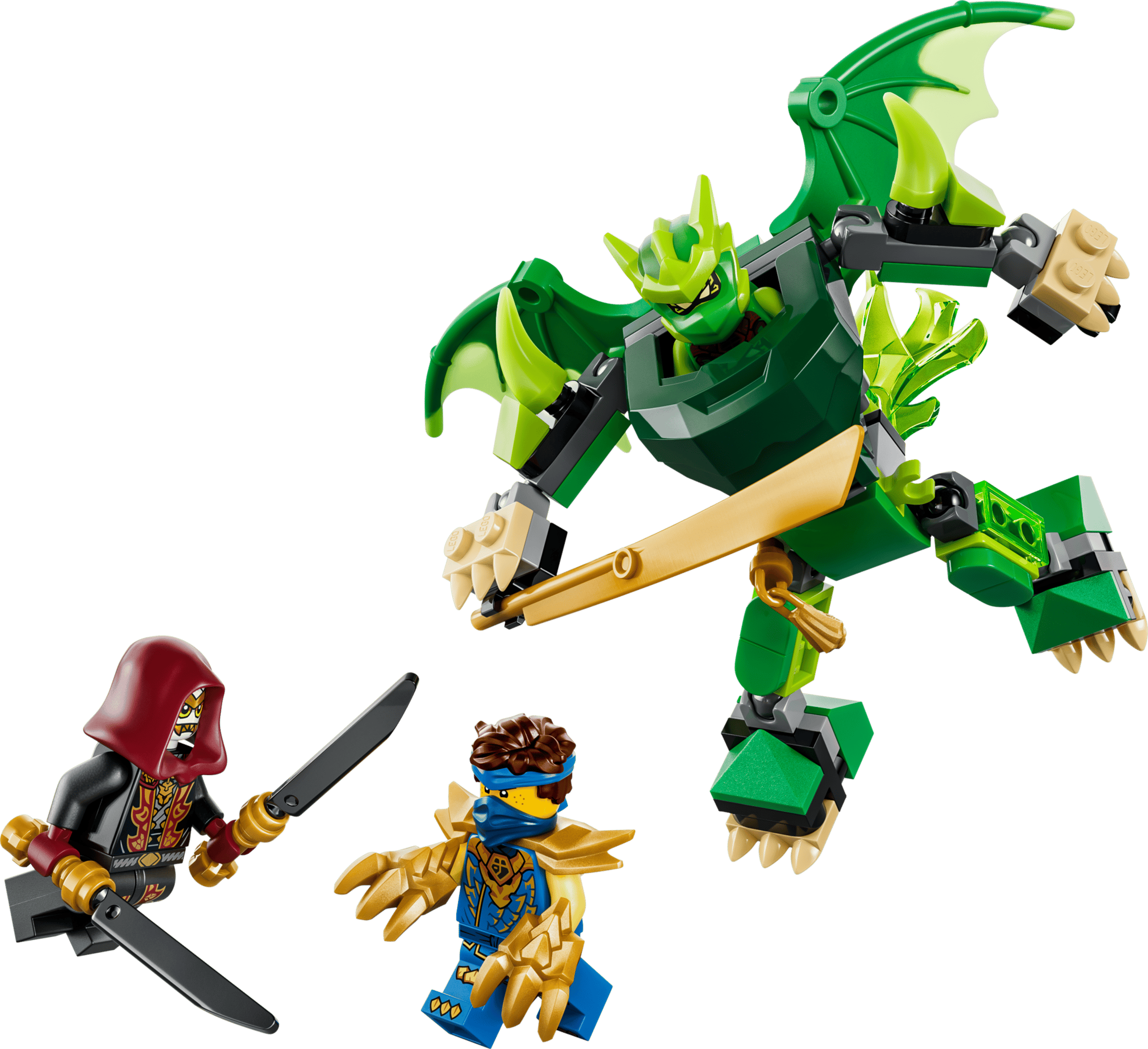 LEGO Ninjago Lloyd's Dragon Mech Battle Pack 71862 built model