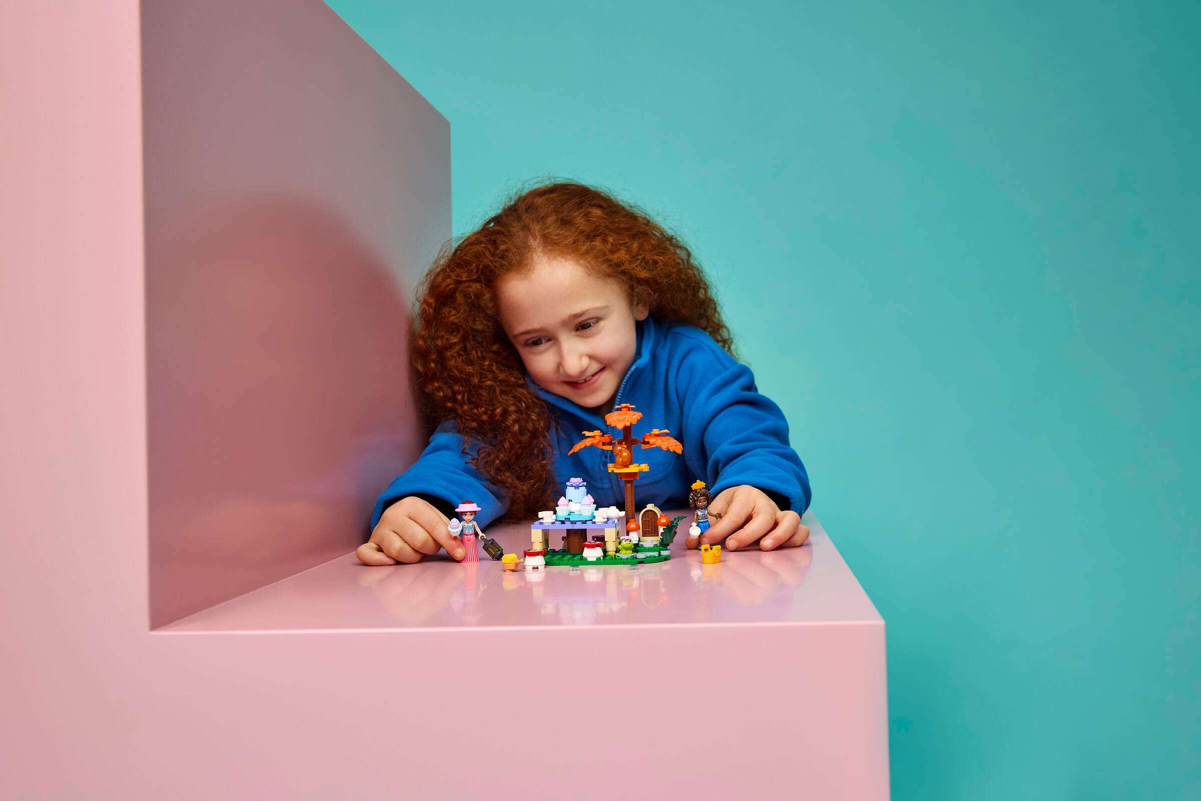 LEGO Friends Forest Tea Party 42690 play scene