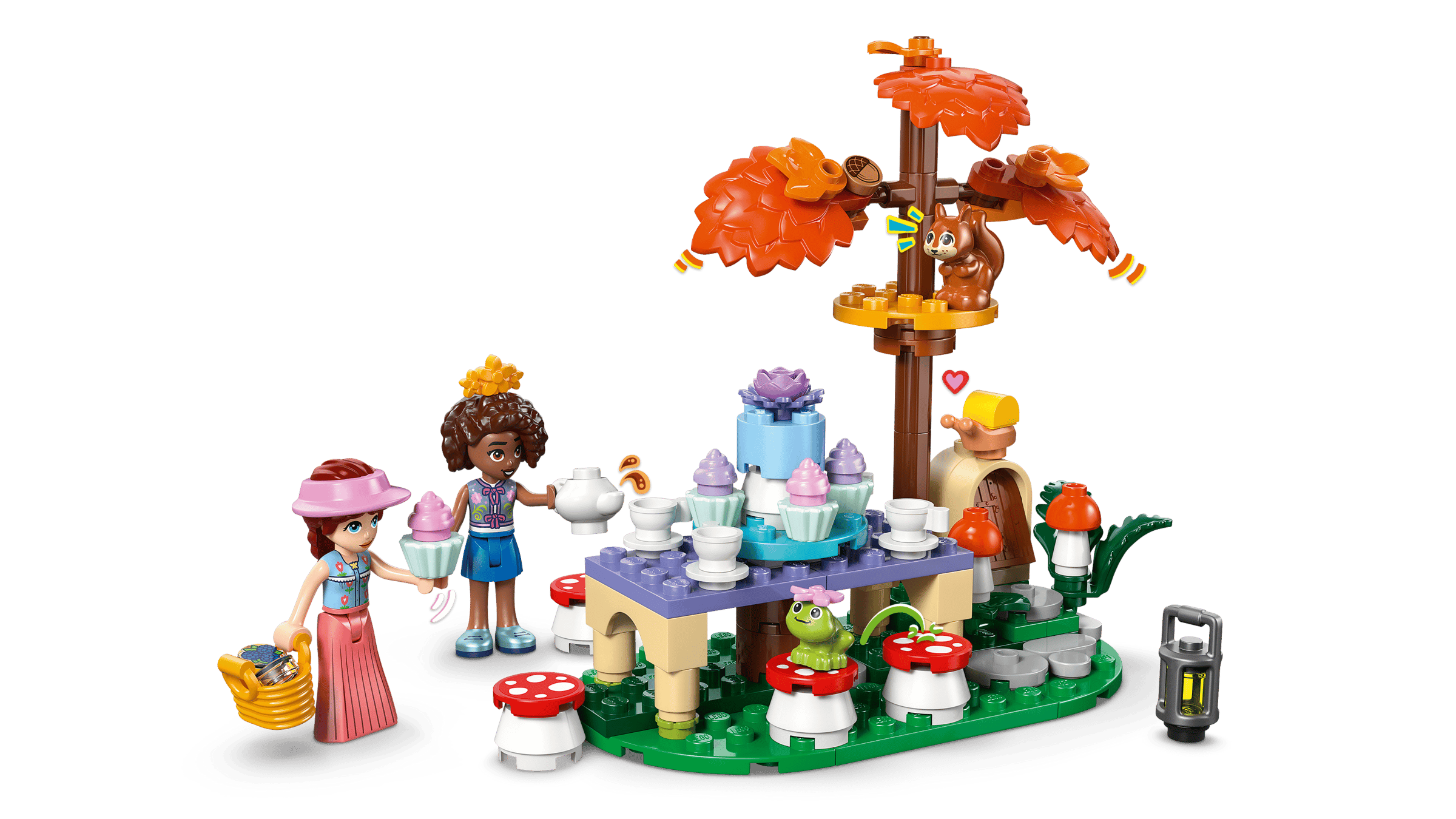 LEGO Friends Forest Tea Party 42690 detail view