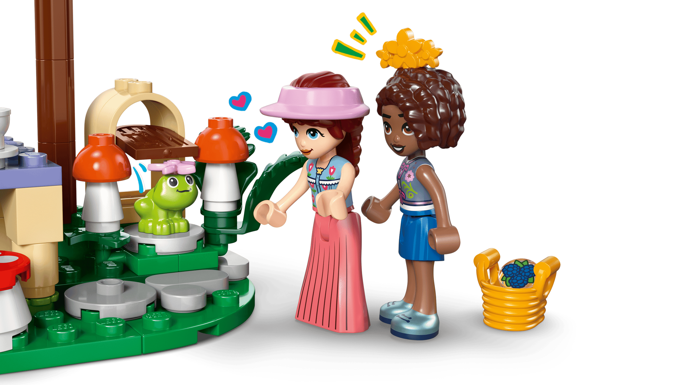 LEGO Friends Forest Tea Party 42690 detail view