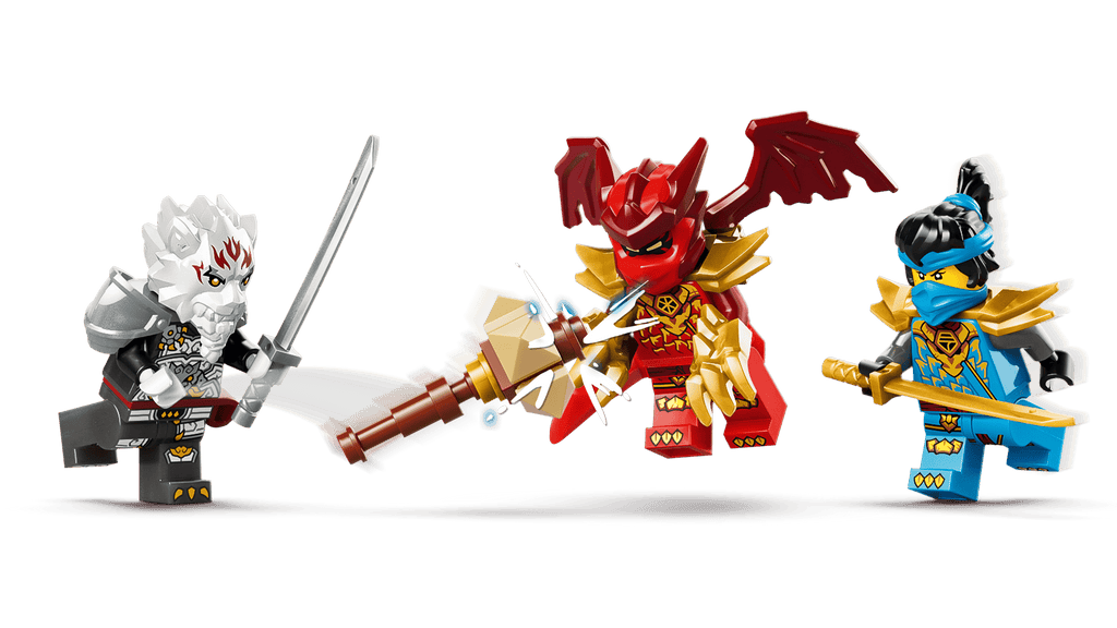 LEGO Ninjago Zilvar and Grimtak the Dragon Beast 71863 detail view