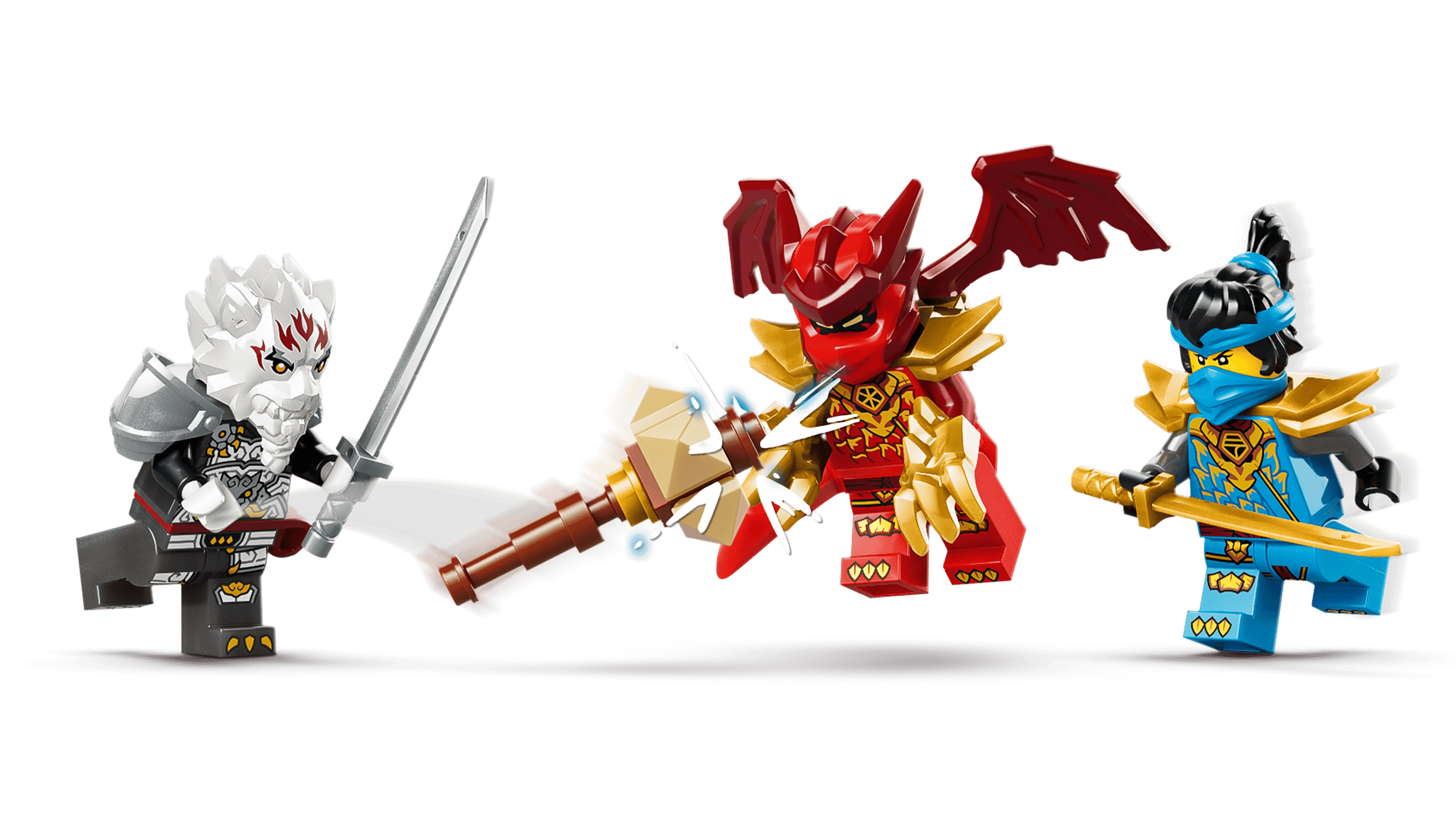 LEGO Ninjago Zilvar and Grimtak the Dragon Beast 71863 detail view