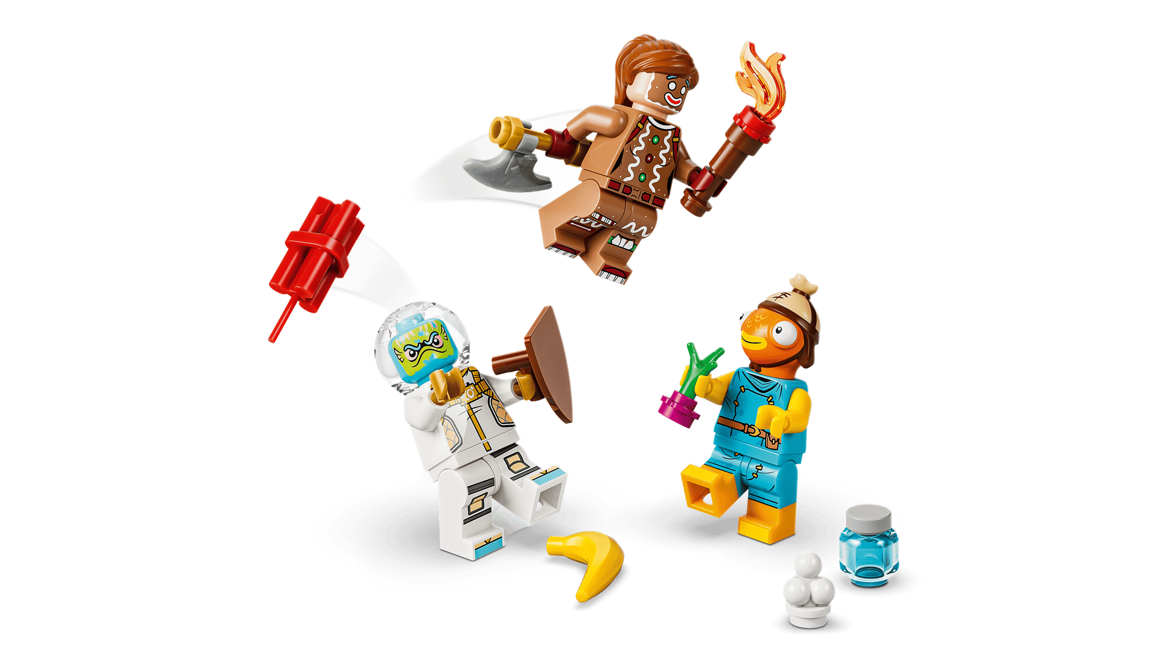 LEGO Fortnite Supply Drop 77080 detail view