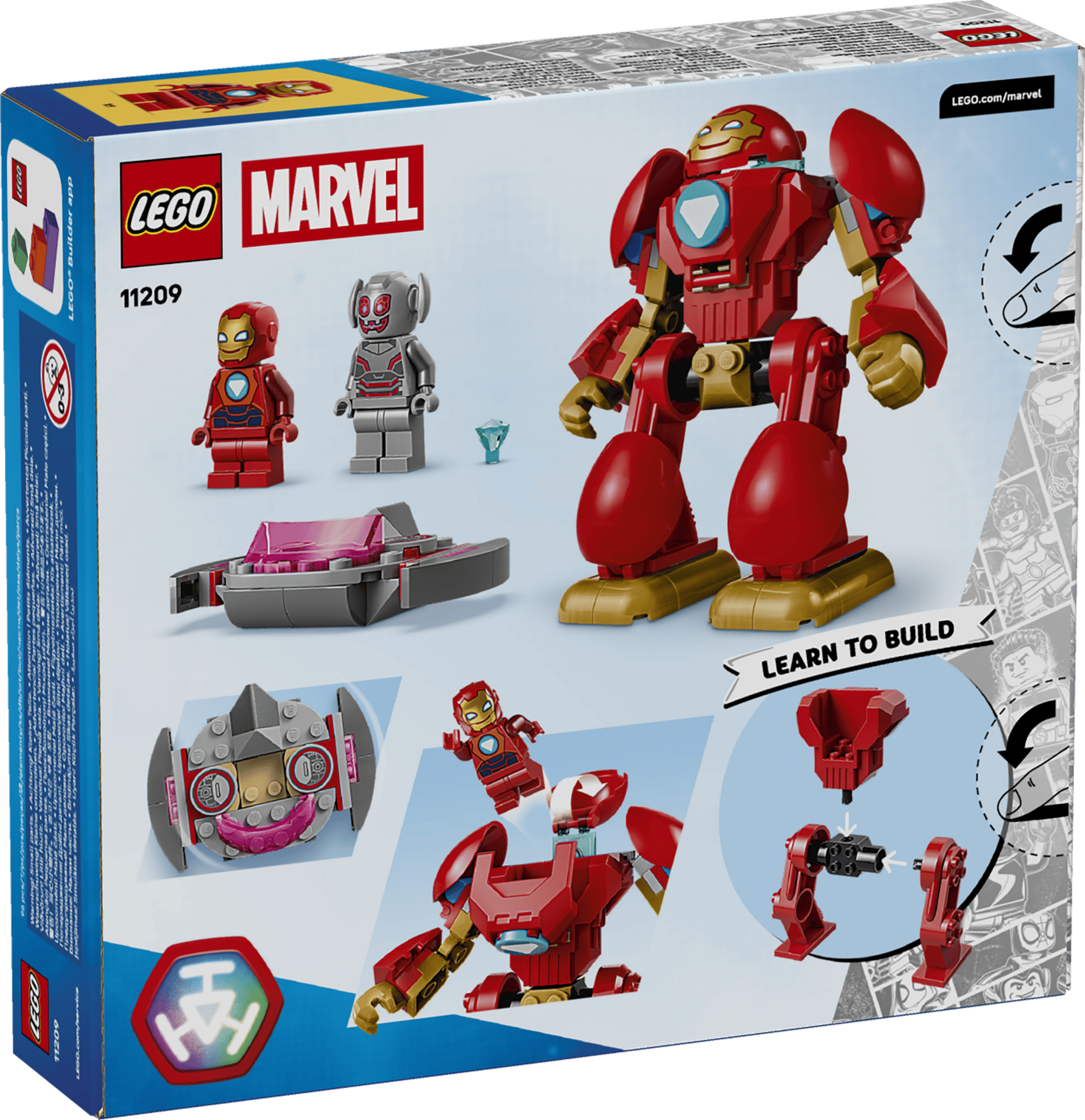 LEGO Marvel Ultron vs. Iron Man box