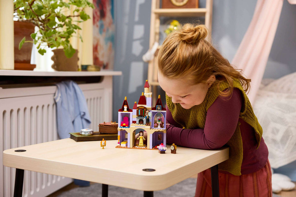 LEGO Disney Belle & the Beast's Enchanted Castle 43289 play scene