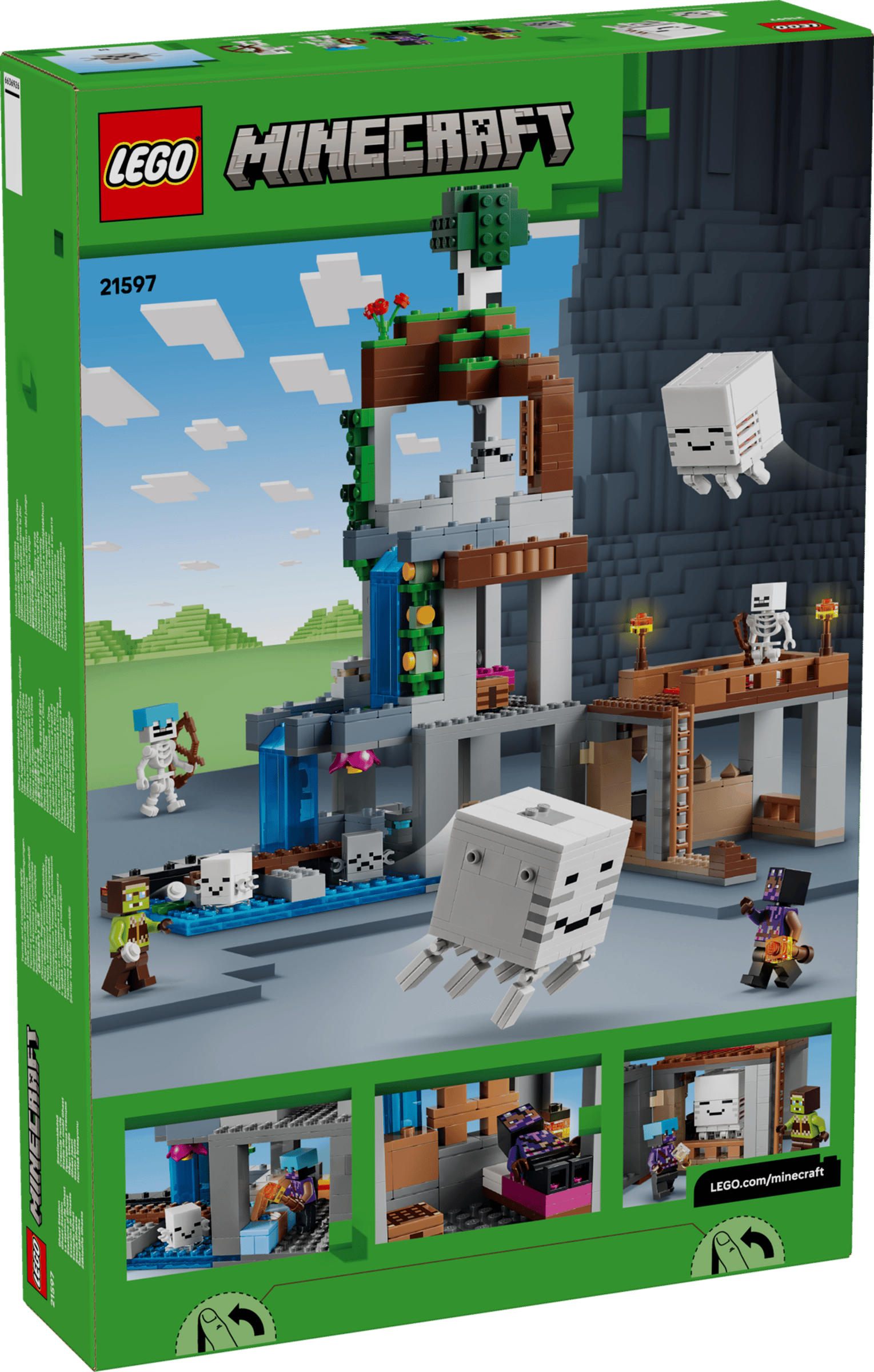 LEGO Minecraft Ghast Station 21597 box