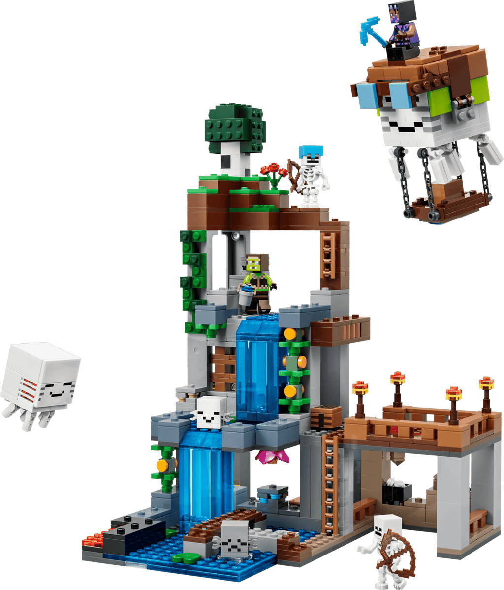 LEGO Minecraft Ghast Station 21597 built model