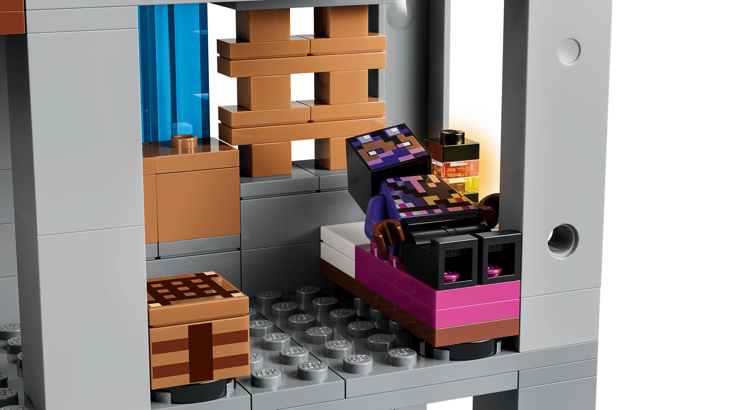 LEGO Minecraft Ghast Station 21597 detail view