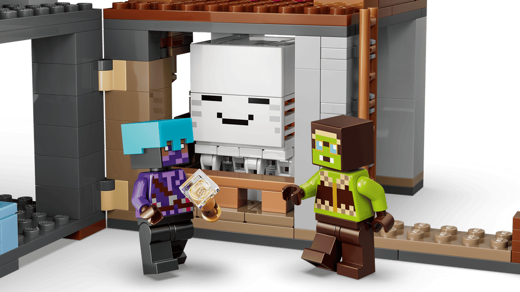 LEGO Minecraft Ghast Station 21597 detail view