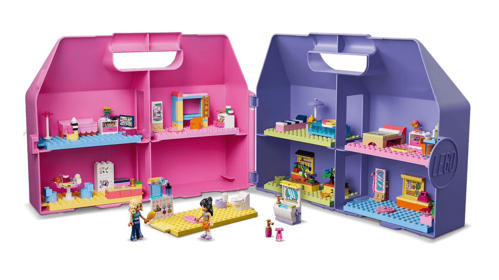 LEGO Friends Creative Dollhouse Suitcase 42697 detail view