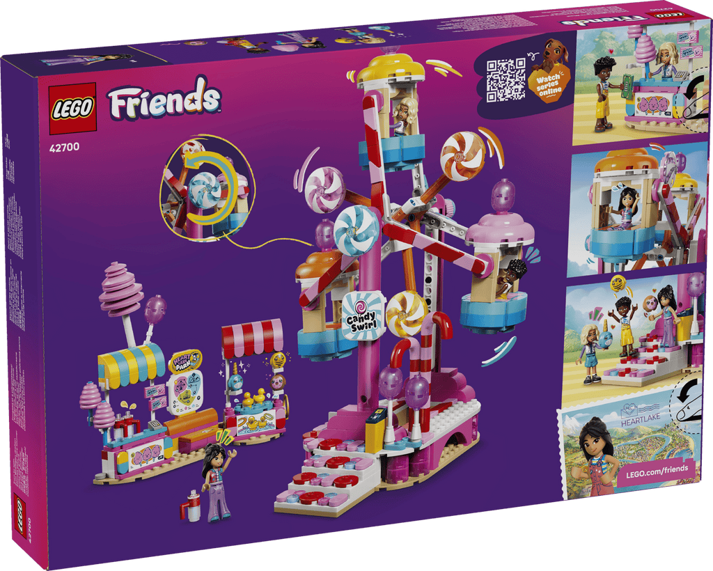 LEGO Friends Candy & Cupcake Ferris Wheel 42700 box