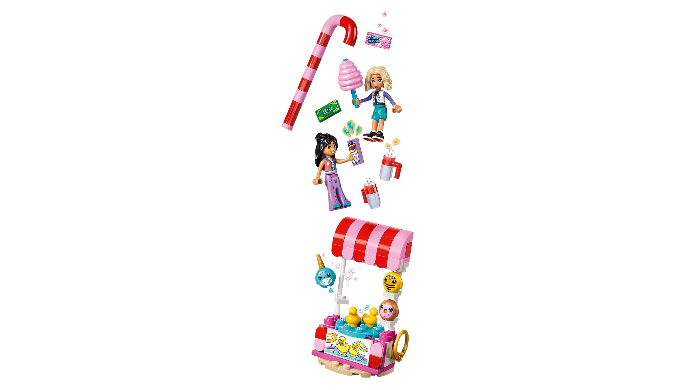 LEGO Friends Candy & Cupcake Ferris Wheel 42700 detail view