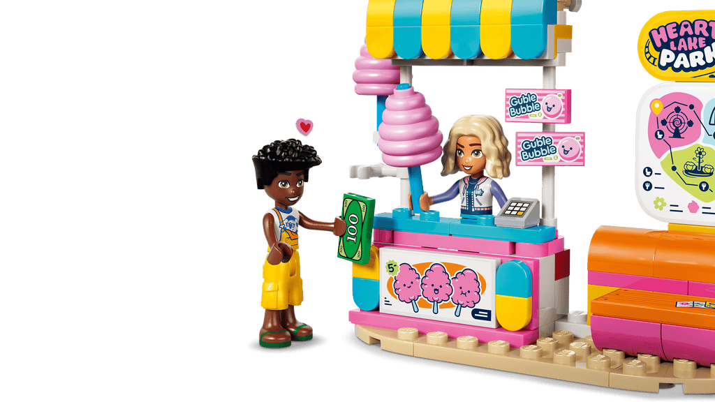 LEGO Friends Candy & Cupcake Ferris Wheel 42700 detail view