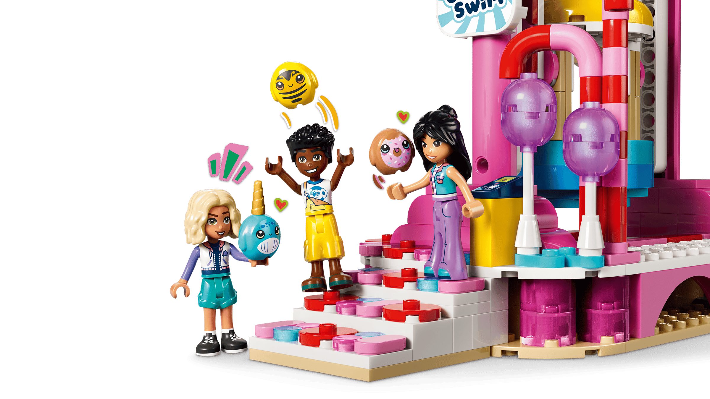 LEGO Friends Candy & Cupcake Ferris Wheel 42700 detail view