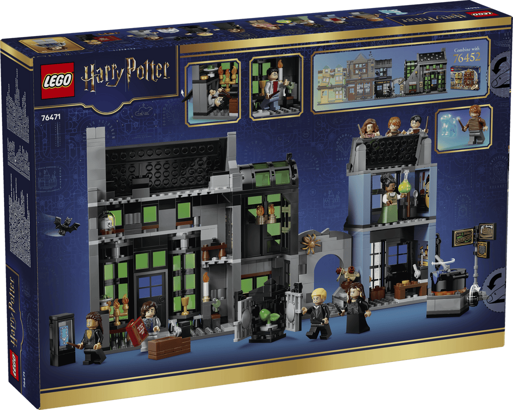 LEGO Harry Potter Knockturn Alley Wizarding Shops 76471 box
