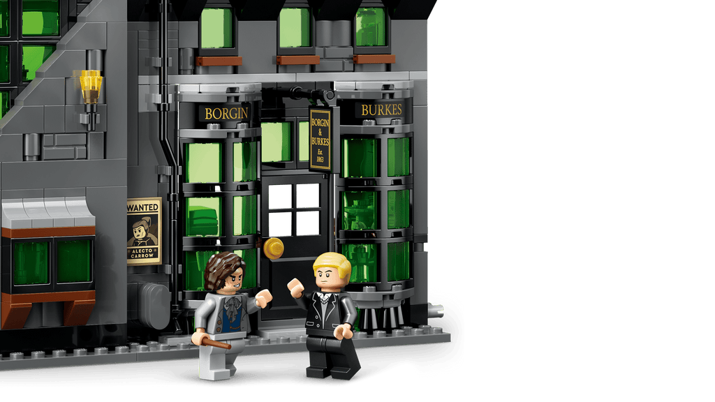 LEGO Harry Potter Knockturn Alley Wizarding Shops 76471 detail view