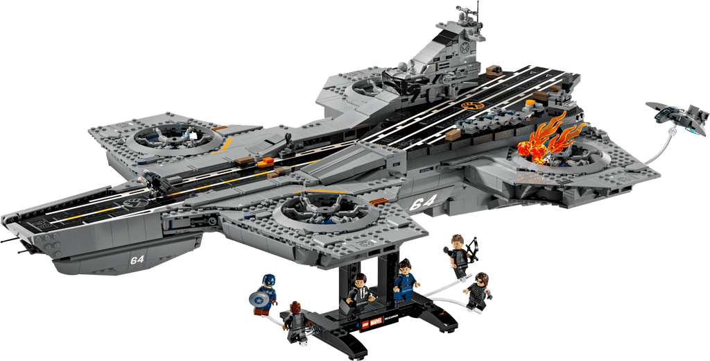 LEGO Marvel S.H.I.E.L.D. Helicarrier 76354 built model