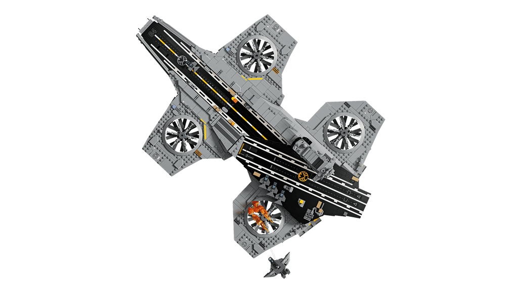 LEGO Marvel S.H.I.E.L.D. Helicarrier 76354 detail view