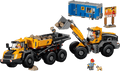 LEGO City Dump Truck & Front End Loader 60494 built model