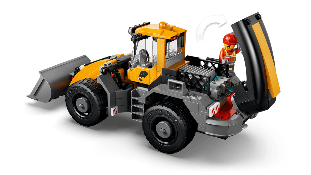 LEGO City Dump Truck & Front End Loader 60494 detail view