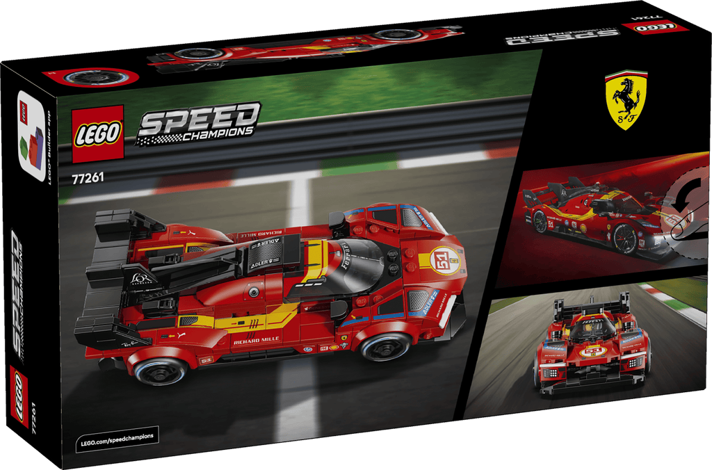 LEGO Speed Champions Ferrari 499P 77261 box