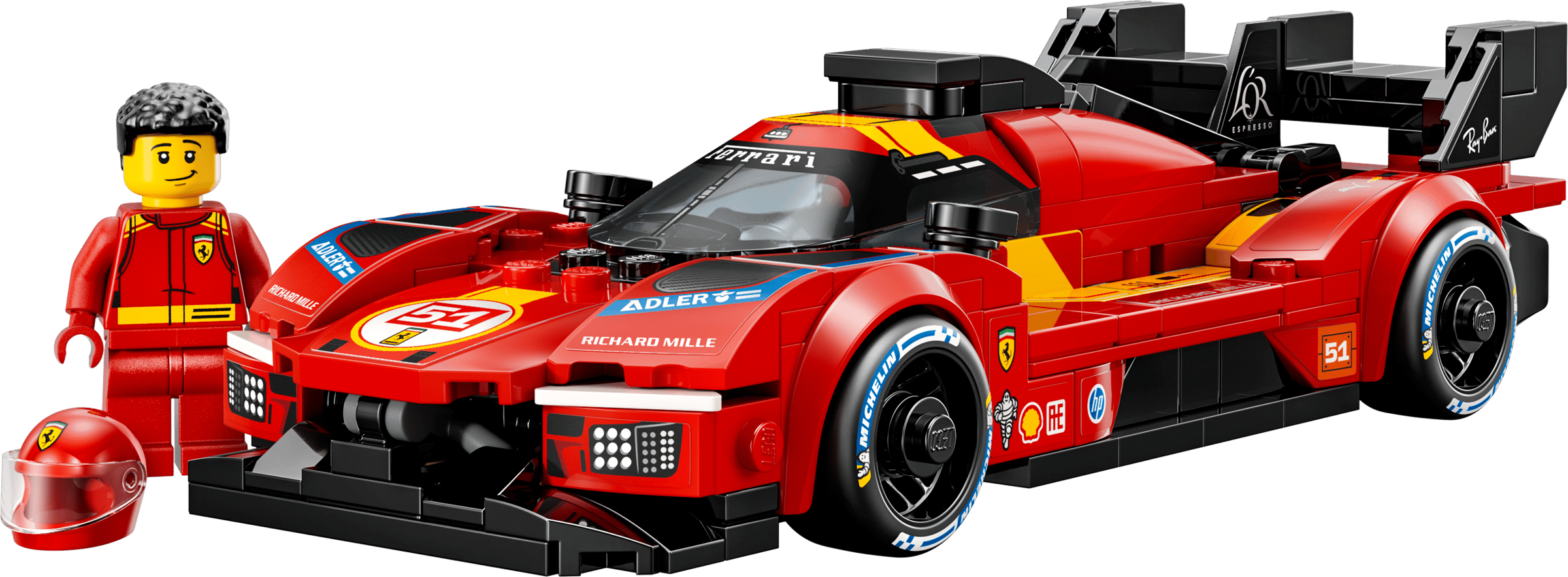 LEGO Speed Champions Ferrari 499P 77261 built model