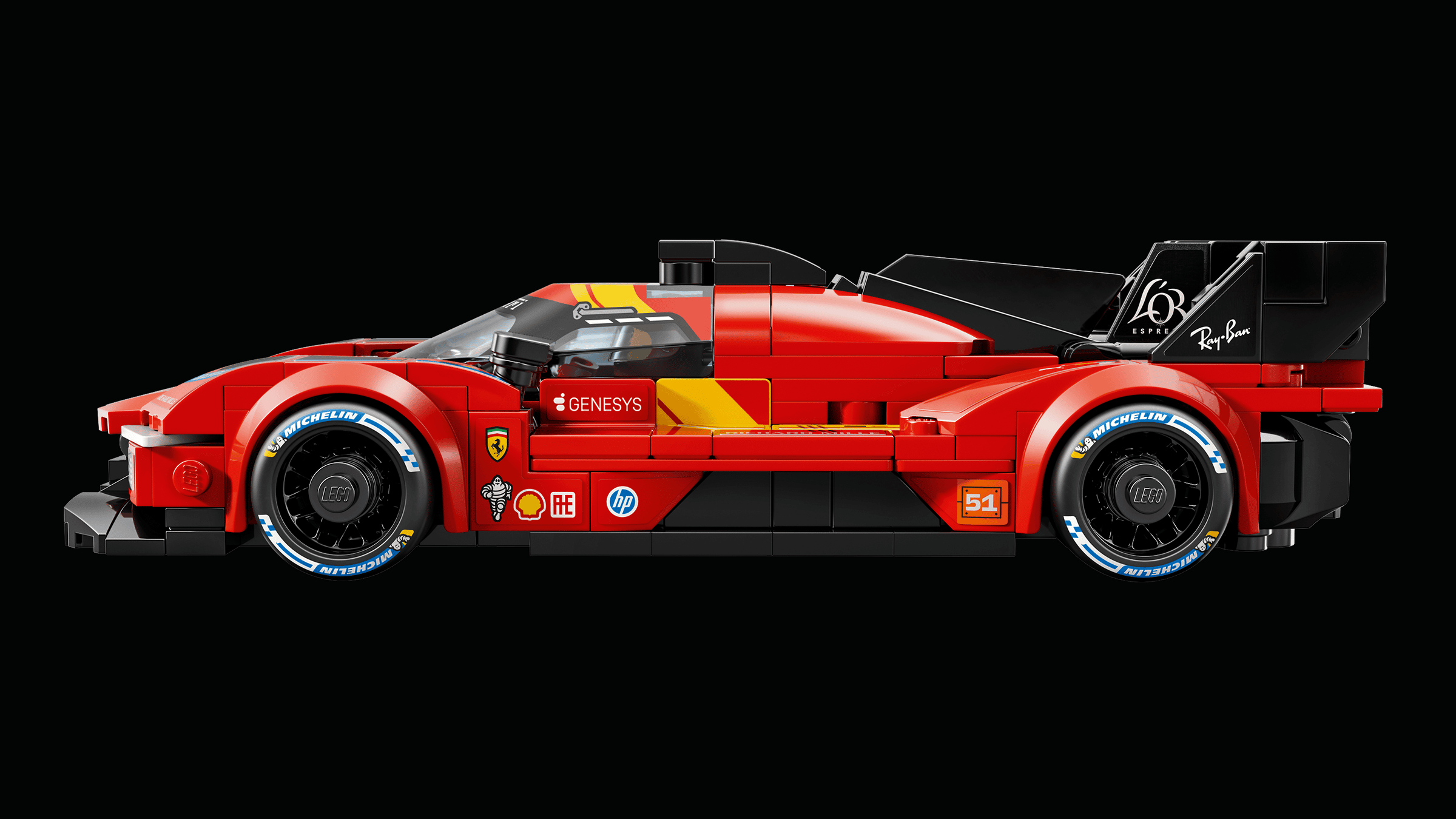 LEGO Speed Champions Ferrari 499P 77261 detail view
