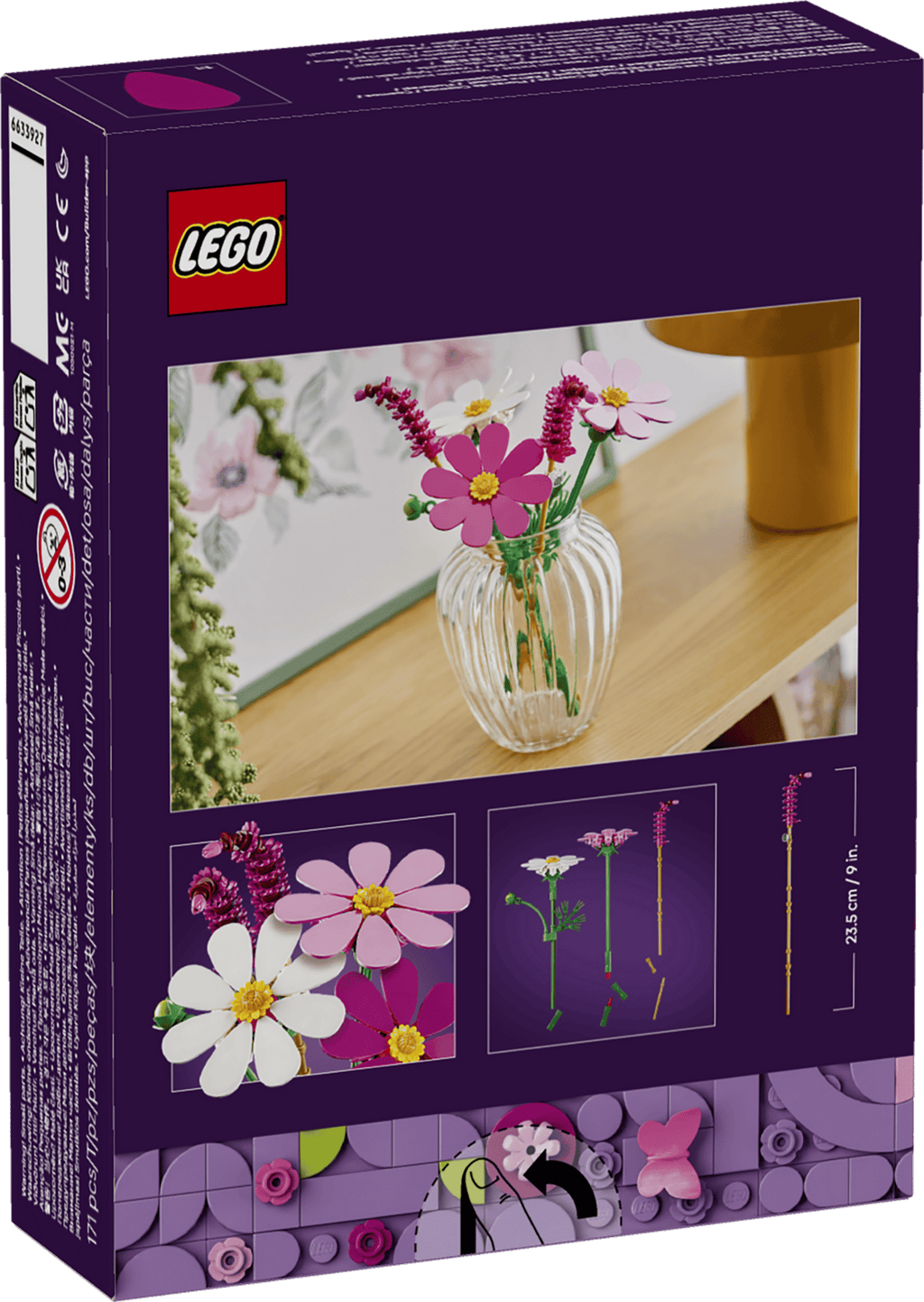 LEGO Botanicals Cosmos Flowers box