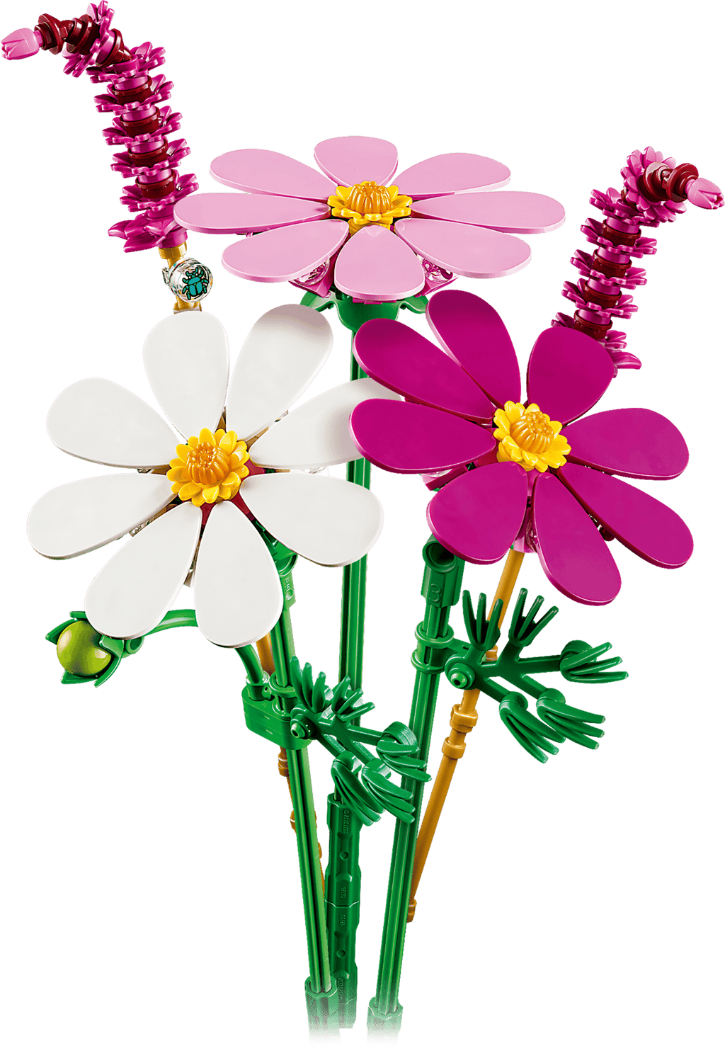 LEGO Botanicals Cosmos Flowers built model