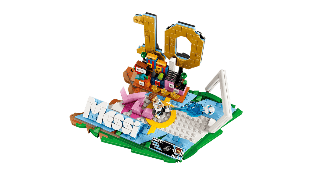 LEGO Editions Lionel Messi - Football Highlights 43011 detail view