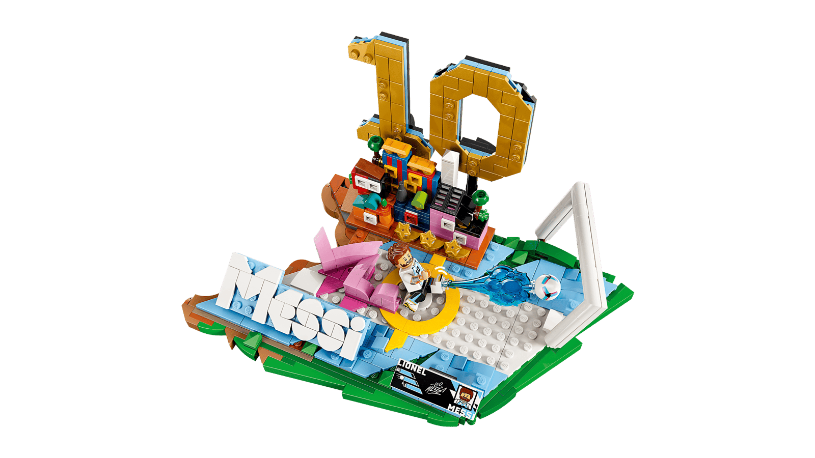 LEGO Editions Lionel Messi - Football Highlights 43011 detail view