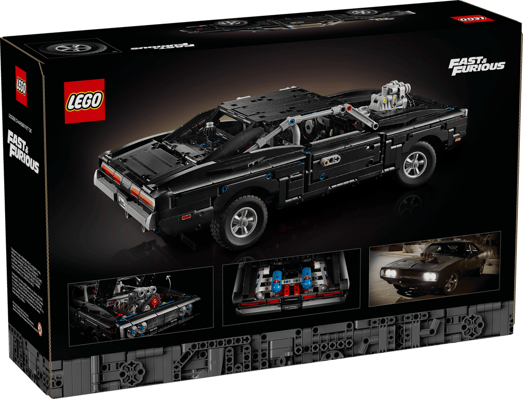 LEGO Technic Fast and Furious Dodge Charger R/T Car 42231 box
