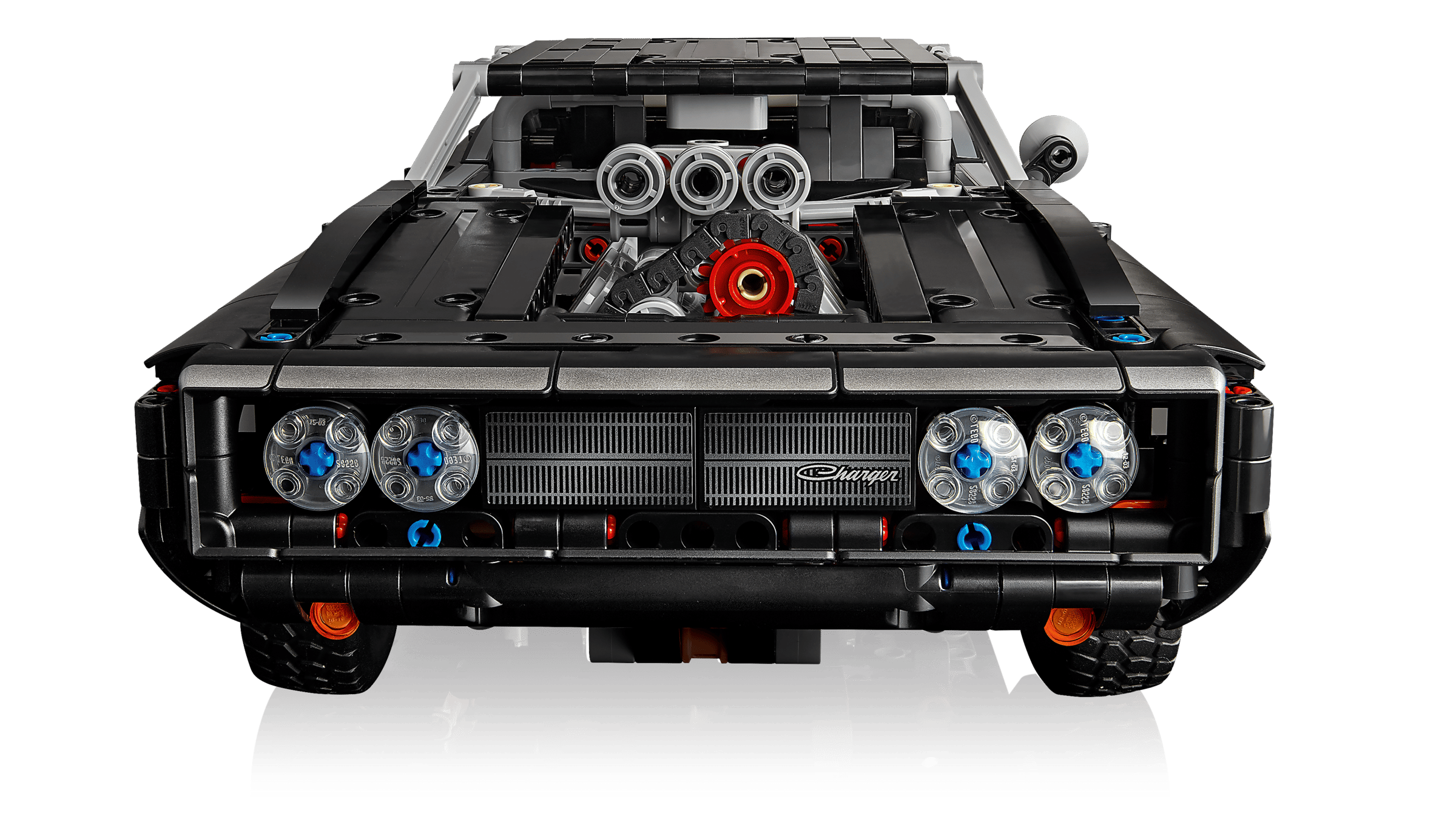 LEGO Technic Fast and Furious Dodge Charger R/T Car 42231 detail view