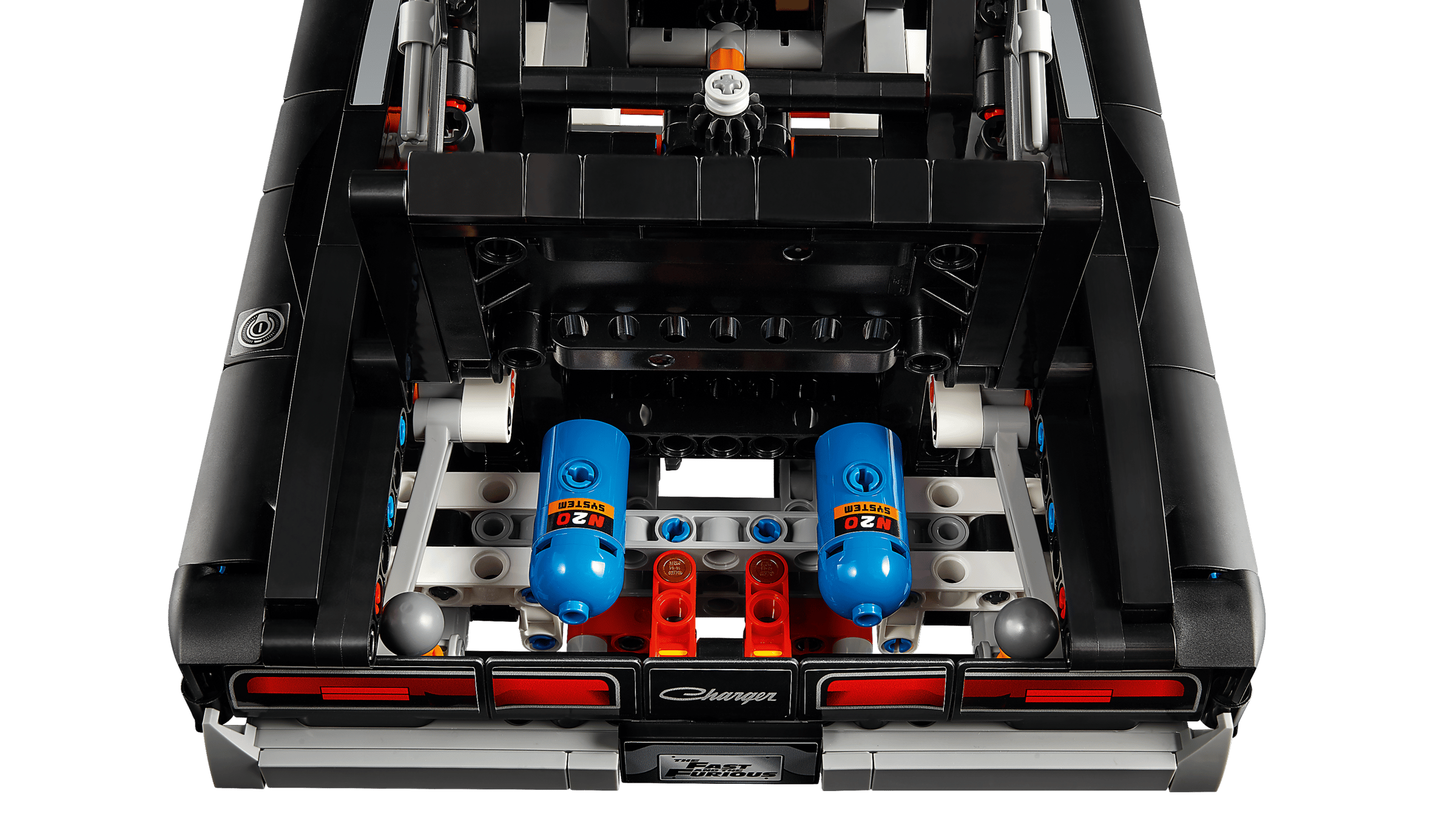 LEGO Technic Fast and Furious Dodge Charger R/T Car 42231 detail view