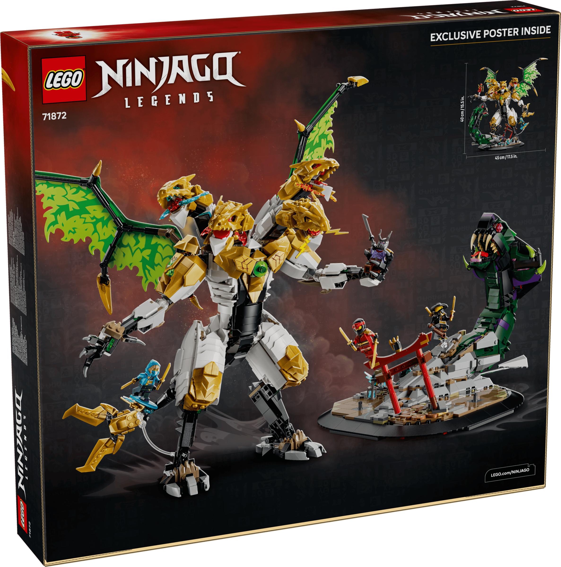 LEGO Ninjago Ultra Dragon Battle 71872 box