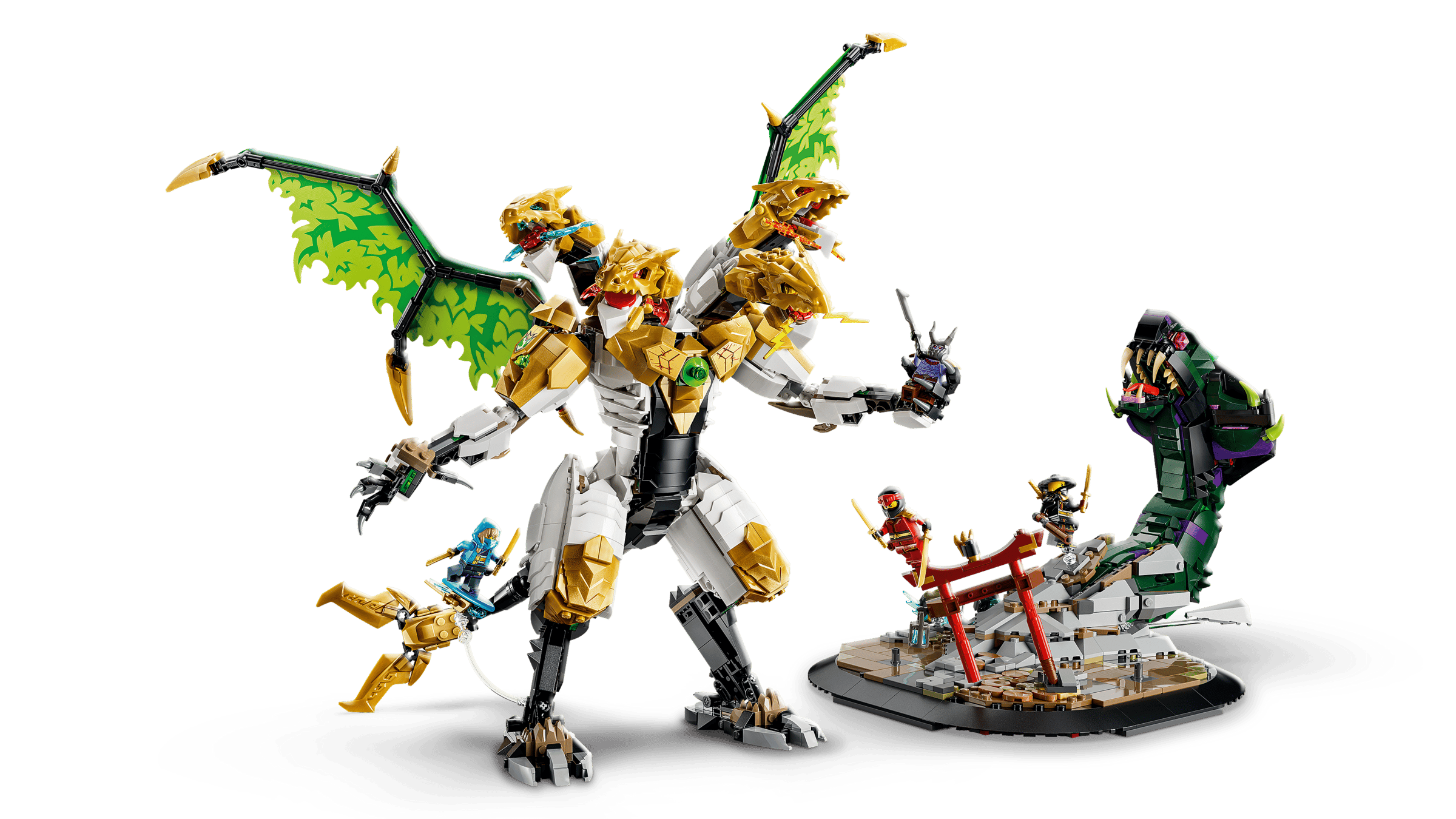 LEGO Ninjago Ultra Dragon Battle 71872 detail view
